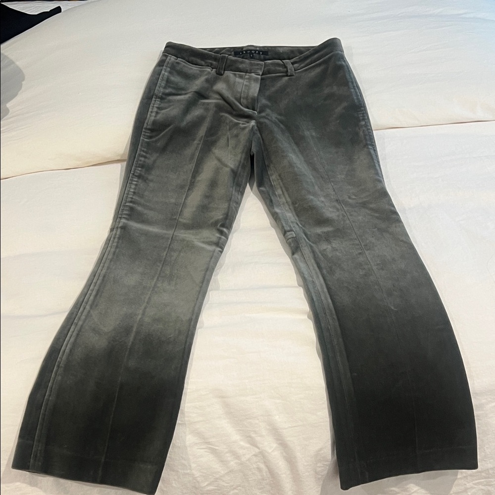 Theory Charcoal Flare Jeans
